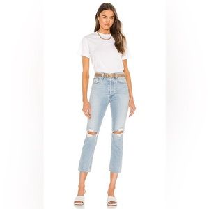 AGOLDE Riley size 24 Light wash denim